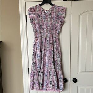 Crown and Ivy Smocked Maxi Dress